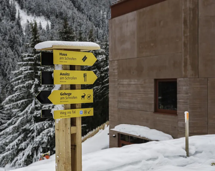 Winter im Steinbockzentrum