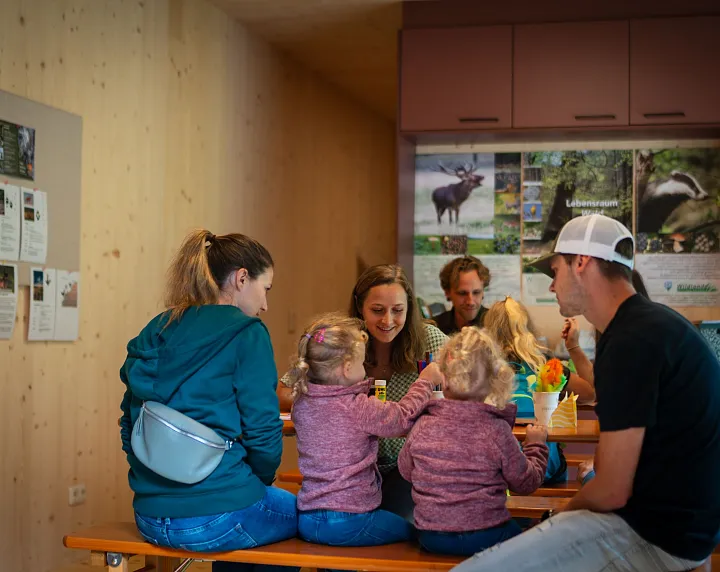 Naturwerkstatt im Steinbockzentrum