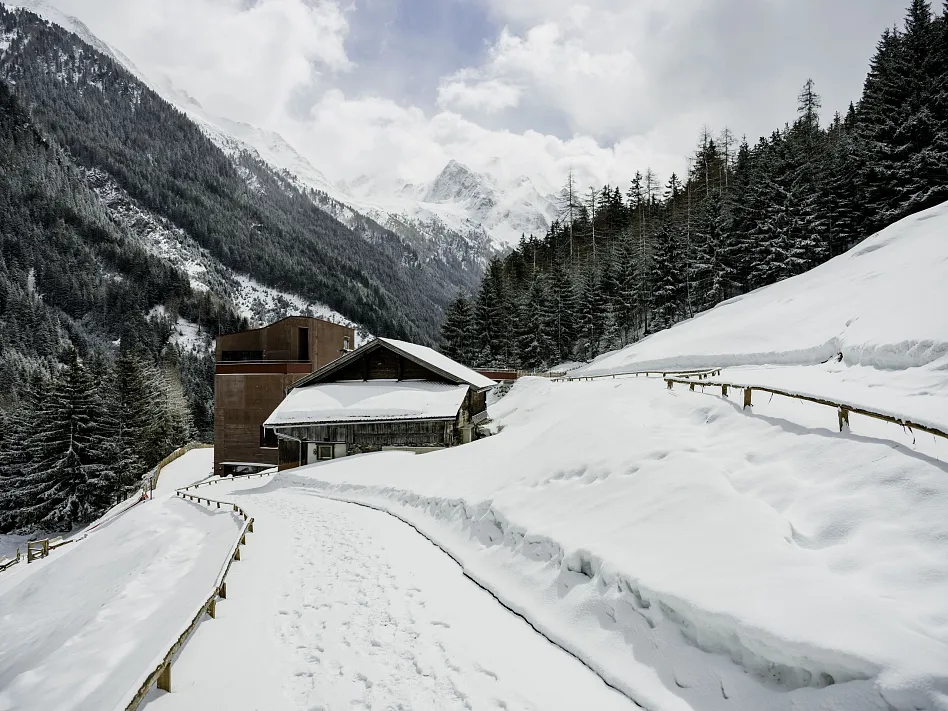 Winter im Steinbockzentrum