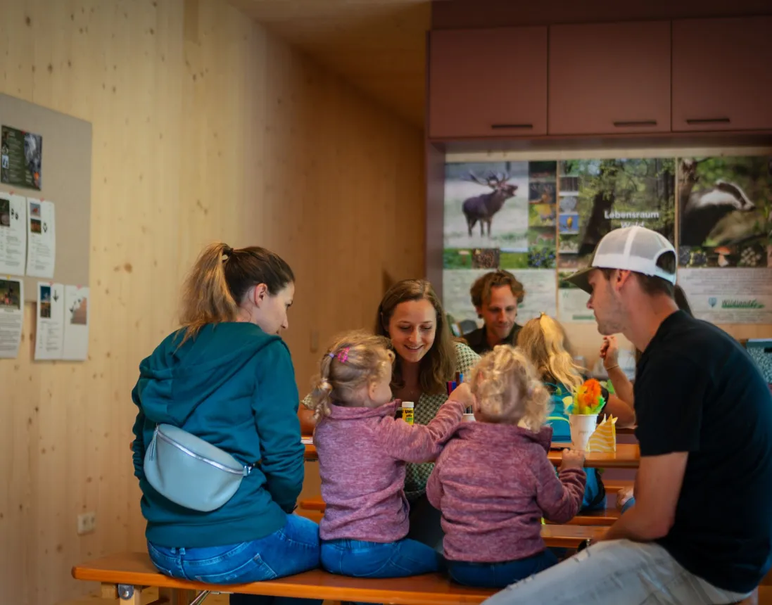 Naturwerkstatt im Steinbockzentrum